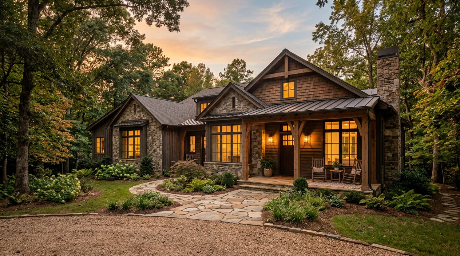 Signature residence — Serenbe showhouse exterior