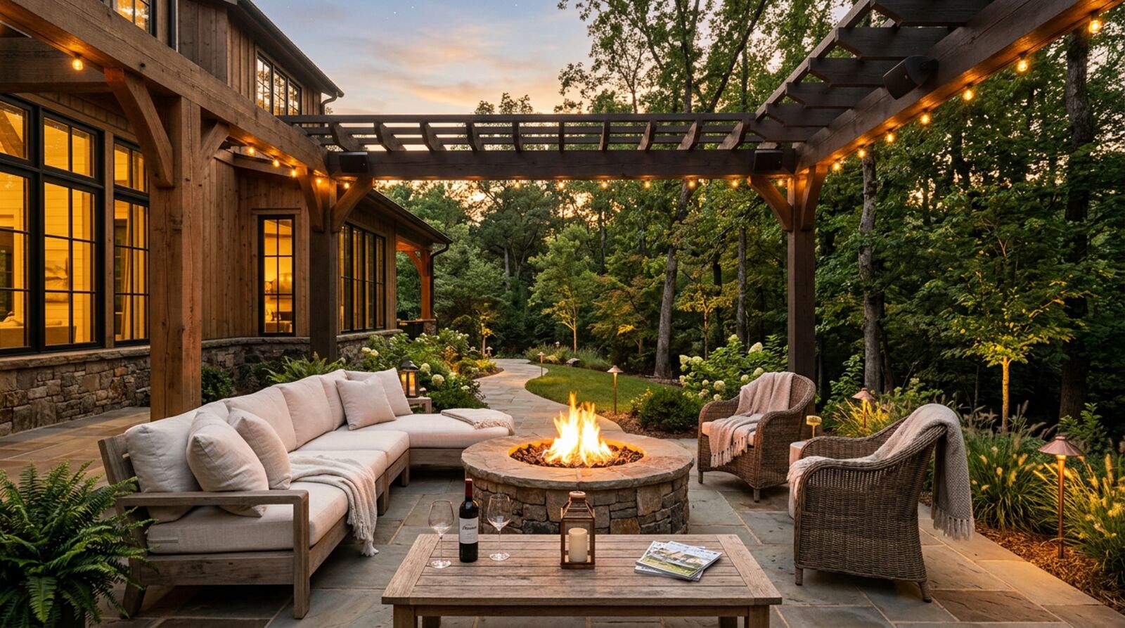 Outdoor Living — Serenbe install